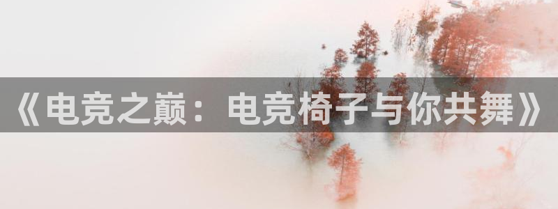 MK电竞：《电竞之巅：电竞椅子与你共舞》